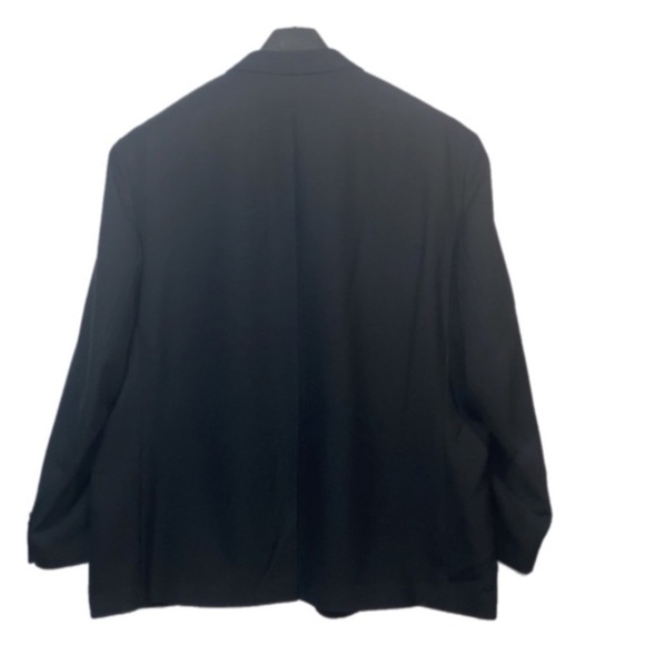 Varsity Hall Suit Blazer USA Lined 44 Black - Picture 2 of 10